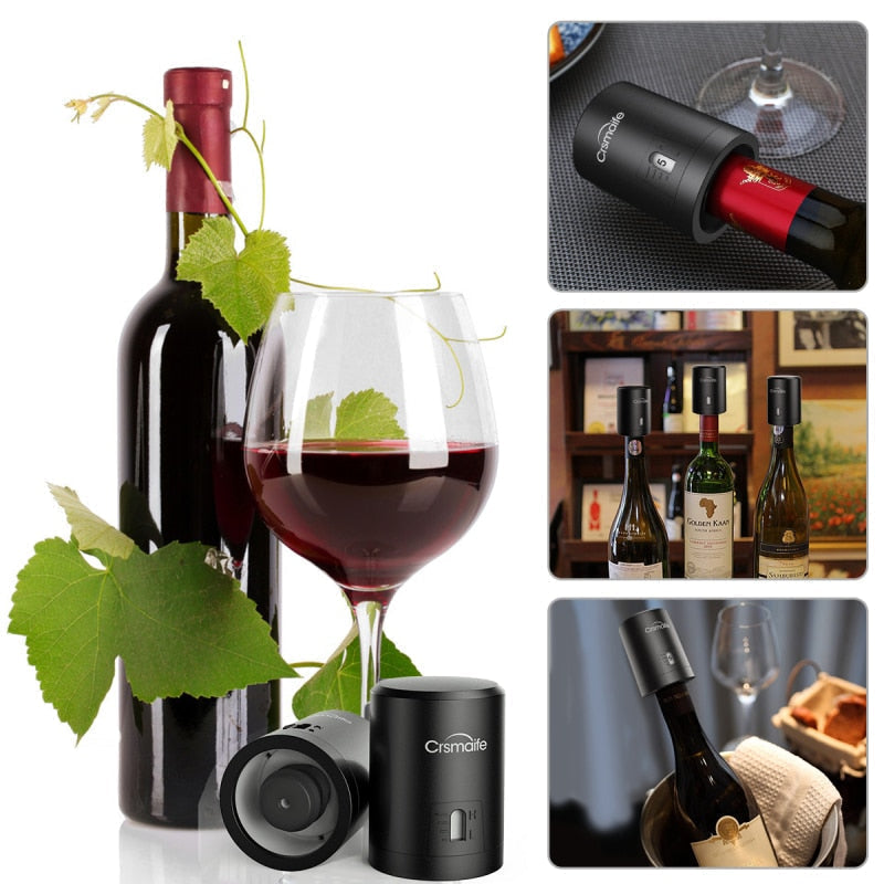 Vacuum Wine Bottle Stopper Vacuum | Homespun